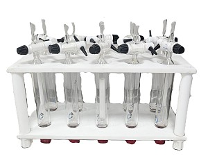 Test Tube Racks With Valves